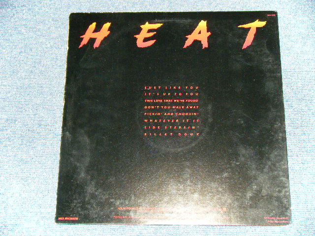 画像: HEAT -  HEAT   (Ex+/Ex+++)  / 1980 US AMERICA  ORIGINAL Used LP  