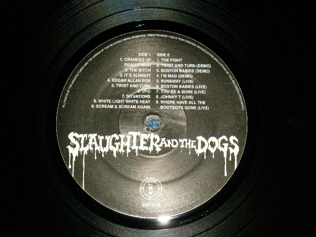 画像: SLAUGHTER & The DOGS - CRANKED UP REALLY HIGH  ( MINT-/MINT- Looks:Ex++,MINT- ) / 1996 US AMERICA ORIGINAL Used LP 
