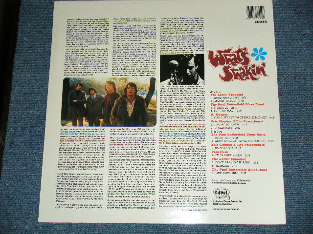 画像: The LOVIN' SPOONFUL,PAUL BUTTERFIELD BLUES BAND,TOM RUSH,AL KOOPER,ERIC CLAPTON AND THE POWERHOUSE - WHAT'S SHAKIN'  ( MINT-/MINT  )  / 1980's UK ENGLAND  REISSUE  Used LP