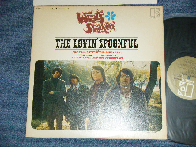 画像1: The LOVIN' SPOONFUL,PAUL BUTTERFIELD BLUES BAND,TOM RUSH,AL KOOPER,ERIC CLAPTON AND THE POWERHOUSE - WHAT'S SHAKIN' (Matrix #    A) EKS 74002 A / B) EKS 74002 B ) ( Ex++/Ex+++ )  / 1966 US AMERICA  ORIGINAL STEREO Used LP