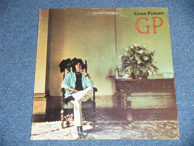 画像: GRAM PARSONS of THE BYRDS  -  GP (Matrix # A) MS-1-2123-A 31528-1B  B) MS-2-2123-B 31529-1A ) ( Ex/MINT-) / 1973 US AMERICA ORIGINAL "BROWN with ORANGE 'r' Label"  Used LP