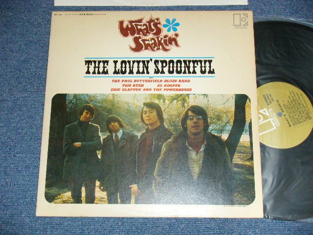 画像1: The LOVIN' SPOONFUL,PAUL BUTTERFIELD BLUES BAND,TOM RUSH,AL KOOPER,ERIC CLAPTON AND THE POWERHOUSE - WHAT'S SHAKIN' (Matrix #    A) EKS 74002 A3-RE △9246 / B) EKS 74002 B 1   △9246-x ) ( Ex+/Ex++  WOL)  / 1966 US AMERICA  ORIGINAL STEREO Used LP