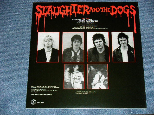 画像: SLAUGHTER & The DOGS - CRANKED UP REALLY HIGH  ( MINT-/MINT- Looks:Ex++,MINT- ) / 1996 US AMERICA ORIGINAL Used LP 