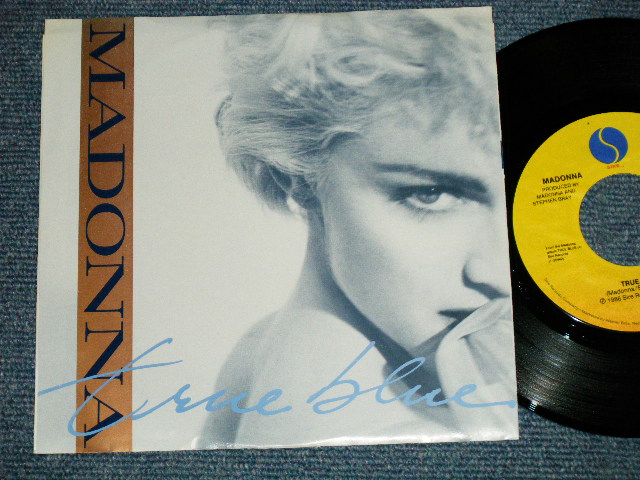 画像1: MADONNA -  TRUE BLUE : AIN'T NO BIG DEAL  (MINT-/MINT-)  / 1984 US AMERICA ORIGINAL Used 7" Single with PICTURE SLEEVE  