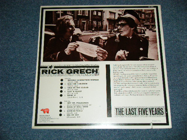 画像: RICH GRECH (of BLIND FAITH) - THE LAST FIVE YEARS : With INSERTS  (Ex++/MINT- Cut out )   / 1973 US AMERICA ORIGINAL 1st Press "1841 BROADWAY Label"  Used LP 