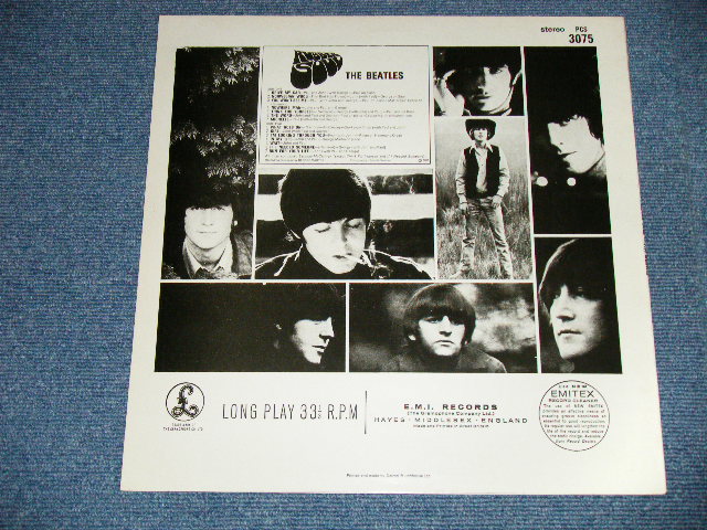 画像: THE BEATLES - RUBBER SOUL (Matrix #A)YEX-178-8-1-1 0 B)YEX-179-7-1-3 0) (Ex+++/MINT) / UK  ENGLAND REISSUE "SILVER 2 x EMI Label" STEREO  Used LP  