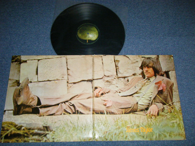 画像1: JAMES TAYLOR -  JAMES TAYLOR : 1st Press "ORANGE TITLE Credit" on Front Cover  (Matrix # A-1/B-1 ) ( Ex++/mint-) / 1968 UK ENGLAND ORIGINAL 1st Press  Used  LP