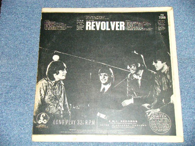 画像: THE BEATLES - REVOLVER ( YEX-605-1/YEX-606-1 ) ( Ex+/Ex+ Looks:VG+++ )   / 1966 UK  ENGLAND ORIGINAL "Yellow Parlophone Label" STEREO  Used LP  