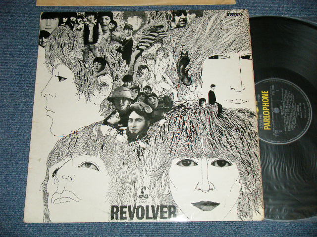 画像1: THE BEATLES - REVOLVER ( YEX-605-1/YEX-606-1 ) ( Ex++/Ex++ Looks:Ex+ )   / 1966 UK  ENGLAND ORIGINAL "Yellow Parlophone Label" STEREO  Used LP  