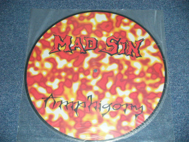 画像1: MAD SIN - AMPHIGORY  ( PICTURE Disc) ( -/MINT- )   /  UK ENGLAND ORIGINAL "PICTURE Disc" Used  LP 