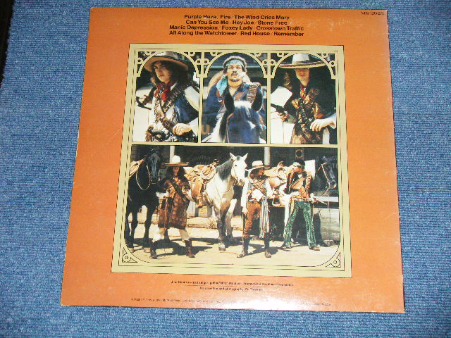 画像: JIMI HENDRIX - SMASH HITS ( No POSTER ) (Ex++/Ex+++ B-2:Ex+)  / 1969 US AMERICA ORIGINAL 1st Press "ORANGE & BROWN label"  Used LP