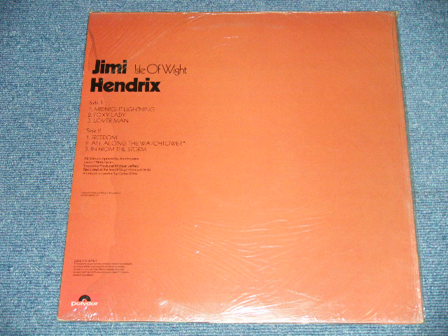 画像: JIMI HENDRIX - AT THE ISLE OF WIGHT  ( Matrix # A-5/B-2)  ( Ex+++/MINT-)  / 1971 UK ENGLAND ORIGINAL  Used  LP 