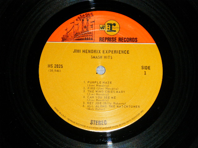 画像: JIMI HENDRIX - SMASH HITS (No POSTER) (Ex+++/Ex+++) / 1969 US AMERICA ORIGINAL 1st Press "ORANGE & BROWN label"  Used LP