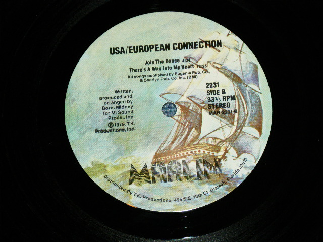 画像: USA-EUROPEAN CONNECTION - USA-EUROPEAN CONNECTION ( Ex++/Ex+++ ) / 1979 US AMERICA ORIGINAL Used LP 