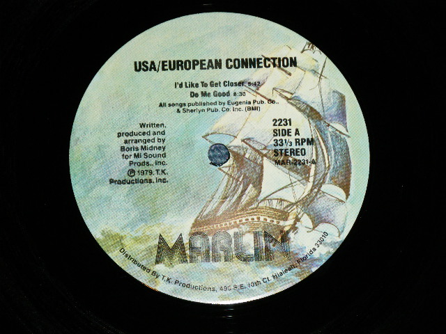 画像: USA-EUROPEAN CONNECTION - USA-EUROPEAN CONNECTION ( Ex++/Ex+++ ) / 1979 US AMERICA ORIGINAL Used LP 