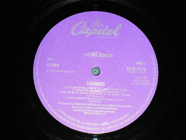 画像: TAVARES - FUTURE BOUND / 1977 UK ENGLAND ORIGINAL Used LP 