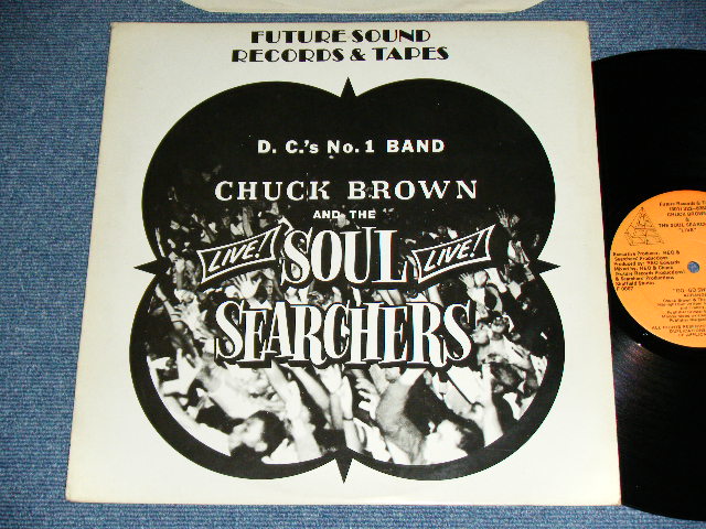 画像1:  CHUCK BROWN and the SOUL SEARCHERS - LIVE! ( Ex++/MINT- ) / 1986 US AMERICA ORIGINAL + Made in CANADA Jacket Used LP  