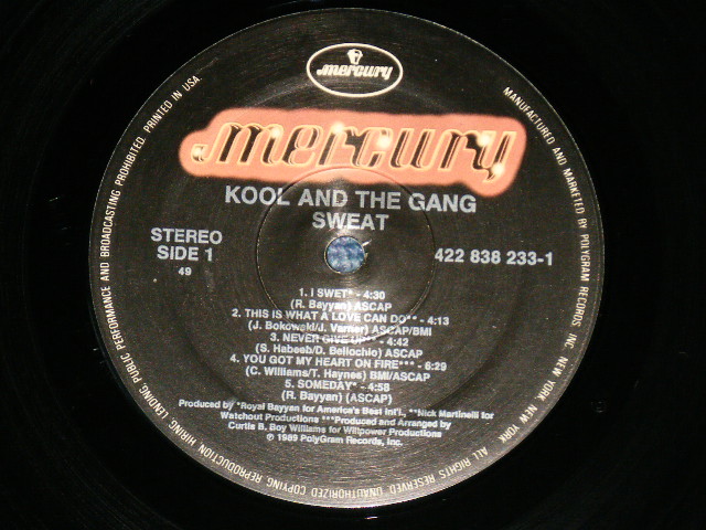 画像: KOOL & The GANG  - SWEAT ( SEALED )  / 1989 US AMERICA ORIGINAL Used LP 