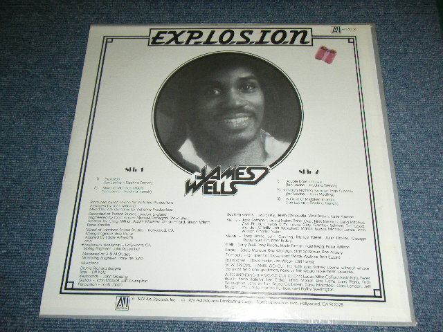 画像: JAMES WELLS - EXPLOSION / 1979 US AMERICA ORIGINAL Brand New SEALED LP 