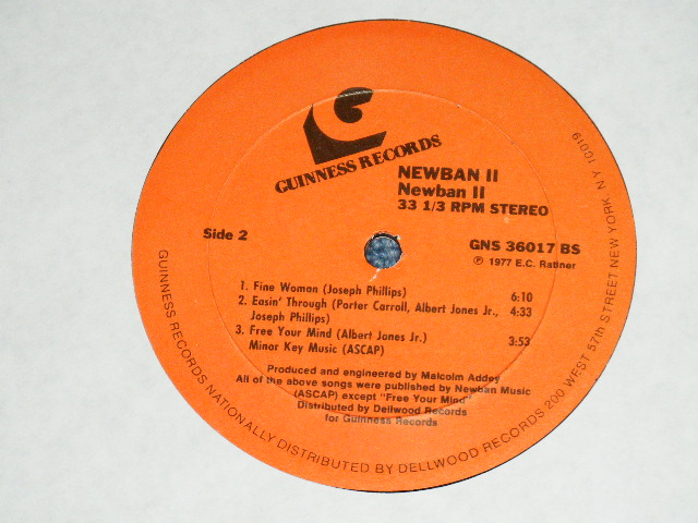 画像: NEWBAN - 2 / LIMITED REISSUE or RE-PRO Brand New LP 