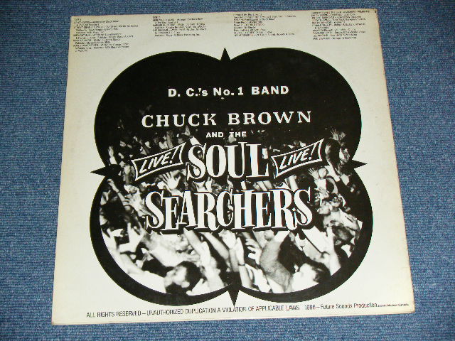 画像:  CHUCK BROWN and the SOUL SEARCHERS - THAT'LL WORK 2001 (SEALED) / 1988 US AMERICA ORIGINAL "BRAND NEW SEALED" LP  