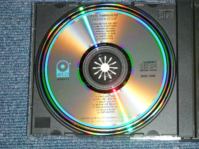 画像: PETE TOWNSHEND of the WHO - ANOTHER SCOOP ( MINT/MINT) / 1987 US AMERICA ORIGINAL Used 2-CD 