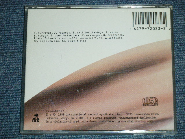 画像: GARY NEWMAN - THE SKIN MECHANIC : LIVE ( MINT-/MINT) / 1989 US AMERICA  ORIGINAL Used CD 