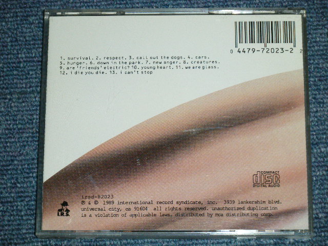 画像: GARY NEWMAN - THE SKIN MECHANIC : LIVE ( MINT-/MINT) / 1989 US AMERICA  ORIGINAL Used CD 