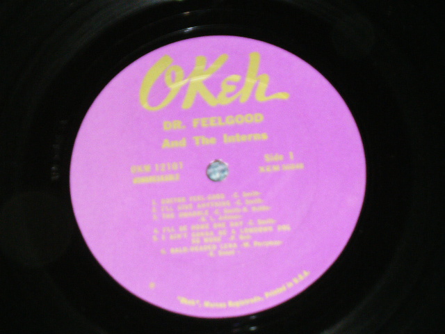 画像:  DR.FEELGOOD And The INTERNS - DR.FEELGOOD And The INTERNS ( VG+++/E++ ) / 1962 US AMERICA ORIGINAL MONO Used LP  