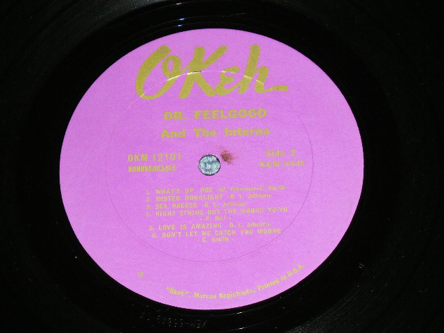 画像:  DR.FEELGOOD And The INTERNS - DR.FEELGOOD And The INTERNS ( VG+++/E++ ) / 1962 US AMERICA ORIGINAL MONO Used LP  