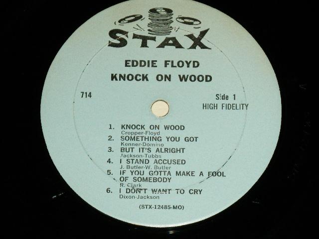 画像: EDDIE FLOYD - KNOCK ON WOOD ( Ex++/Ex ) / 1967 US AMERICA ORIGINAL MONO Used LP 