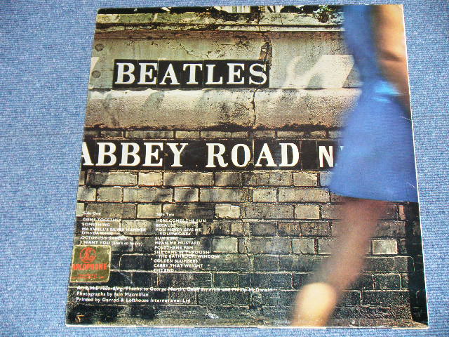 画像: THE BEATLES - ABBEY ROAD (MATRIX # A) YEX 749-2 6 MMP   B) YEX 750-1 3 AAD) (+xE/+++xE) / Late 1969 to Early 1970 UK ENGLAND EXPORT "1 x EMI & WHITE Parlophone" "GRAMOPHONE Credit Label " STEREO Used LP