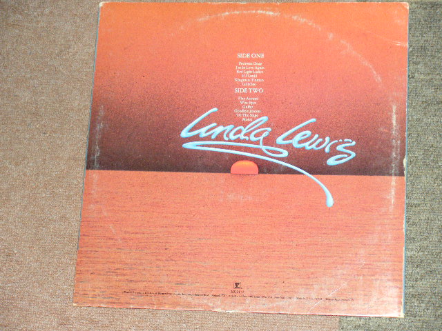 画像: LINDA LEWIS - FATHOMS DEEP : With INSERTS (VG+++/MINT-) / 1973 US AMERICA ORIGINAL "WHITE LABEL PROMO" Used LP