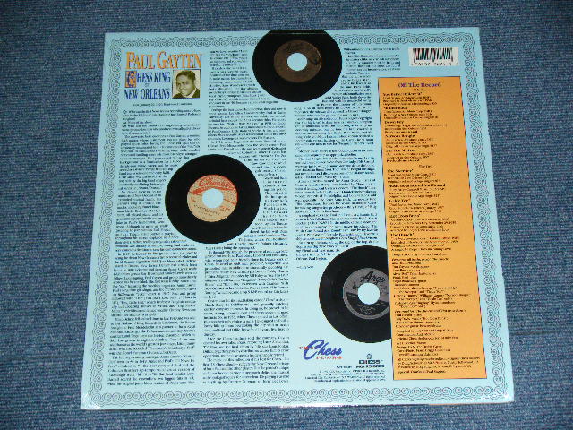 画像: PAUL GAYTEN - CHESS KING OF NEW ORLEANS / 1989 US Limited ORIGINAL Brand New SEALED LP 