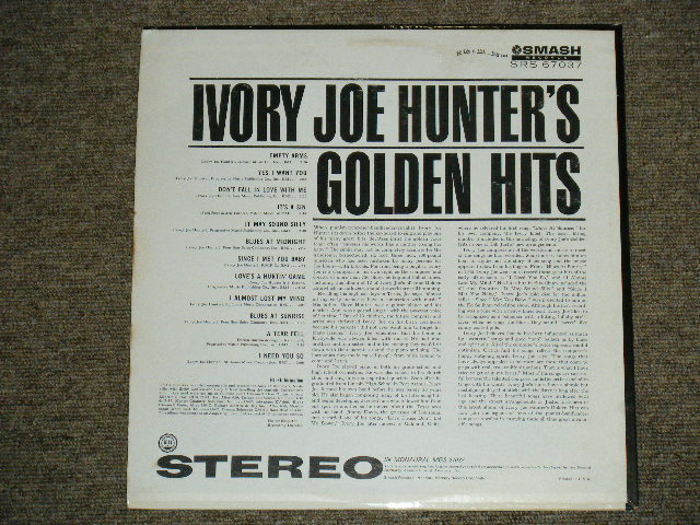 画像: IVORY JOE HUNTER -IVORY JOE HUNTER'S GOLDEN HITS / 1963 US ORIGINAL STEREO LP 