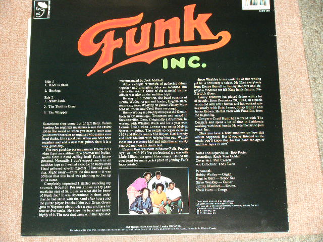 画像:  FUNK INC. - FUNK INC. / UK Reissue Brand New LP Out-Of-Print  