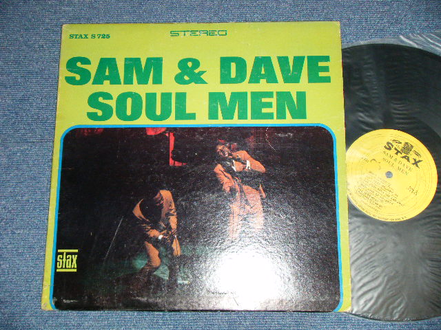 画像1: SAM & DAVE - SOUL MEN  ( Matrix #  A) ST-STX671119A A-T  LW/B) ST-STX671120A A-T  LW)  ( Ex+/Ex+ Looks*Ex ) / 1967  US AMERICA ORIGINAL "STEREO"  "1841 BROADWAY YELLOW LABEL" Used LP 