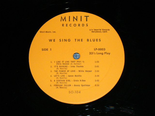 画像: VA OMNIBUS - WE SING THE BLUES / 1963 US ORIGINAL MONO Used LP 