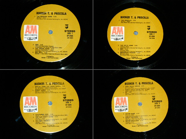 画像: BOOKER T. & PRISCILLA JONES - BOOKER T. & PRISCILLA (SEALED)  / 1973 US AMERICA ORIGINAL "BRAND NEW SEALED"  2 LP 