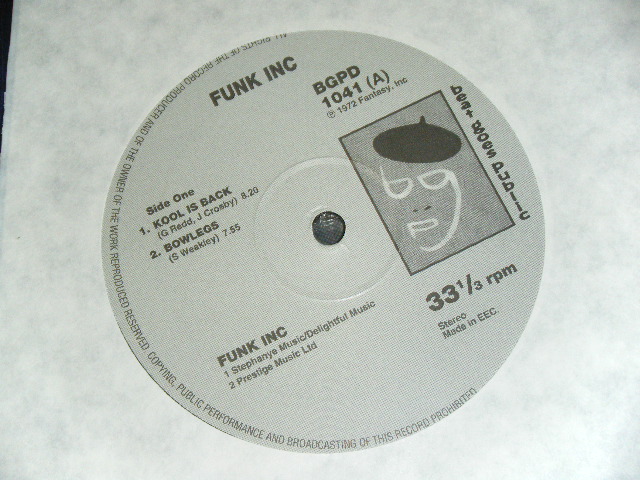 画像:  FUNK INC. - FUNK INC. / UK Reissue Brand New LP Out-Of-Print  