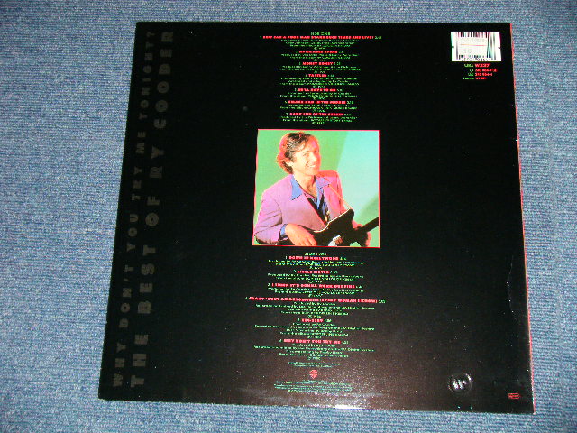 画像: RY COODER -  WHY DON'T YOU TRY ME TONIGHT? THE BEST OF   ( Ex+++/MINT-) / 1986 WEST-GERMANY GERMAN  ORIGINAL Used LP 