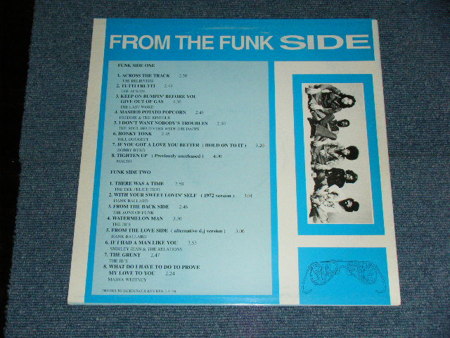 画像:  VA OMNIBUS - FROM THE FUNK SIDE / 1994 US ORIGINAL Used LP  