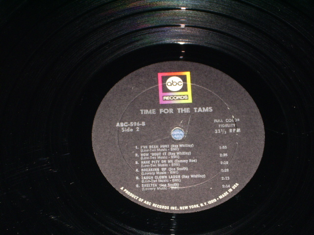 画像:  TAMS - TIMES FOR THE TAMS / 1967 US ORIGINAL LP 