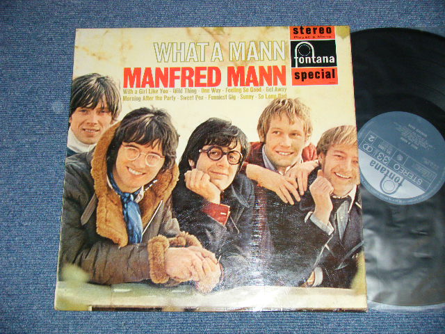 画像1: MANFRED MANN -  WHAT A MANN ( Matrix # A) 1//1 / B) 2//1 ) ( Ex+++/MINT-) / 1968 UK ENGLAND  ORIGINAL Used LP 