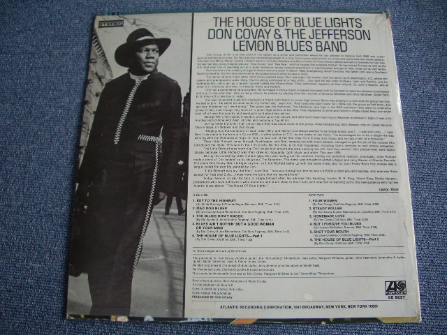 画像: DON COVAY - THE HOUSE OF BLUE LIGHT (SEALED)  / 1969 US AMERICA ORIGINAL  "BRAND NEW SEALED"  LP 