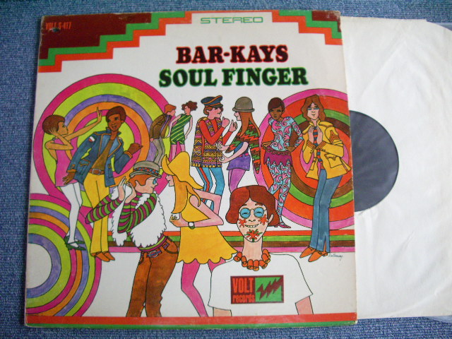 画像1: THE BAR-KAYS - SOUL FINGER / 1967 US AMERICA ORIGINAL STEREO   Used LP
