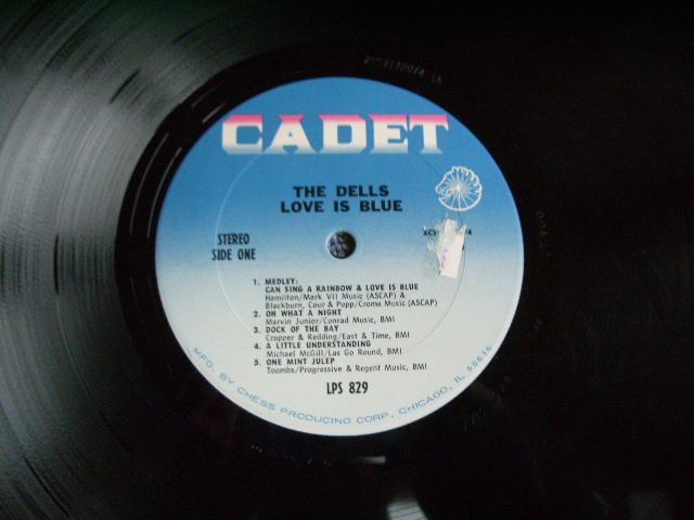 画像: THE DELLS - LOVE IS BLUE / 1969  US AMERICA ORIGINAL Used  LP 