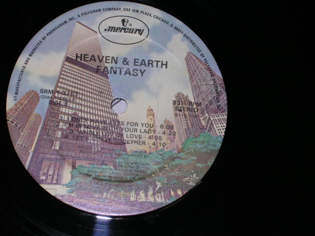 画像:  HEAVEN & EARTH - FANTASY / 1979  US AMERICA ORIGINAL Used  LP 