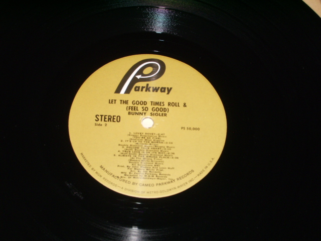 画像: BUNNY SIGLER - LET THE GOOD TIMES ROLL & (FEEL SO GOOD) / 1967 US AMERICA ORIGINA STEREO  Used LP 