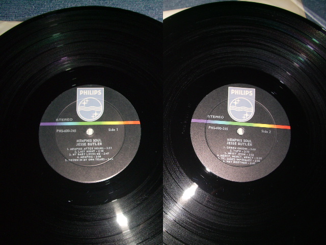 画像: JESSE BUTLER - MEMPHIS SOUL / 1966  US AMERICA ORIGINAL STEREO  Used LP 